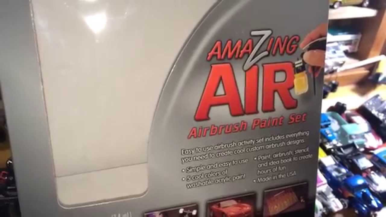 Testors Amazing Air Brush Review Feat. The Paint Booth - YouTube