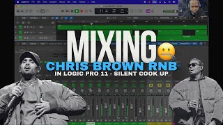 Mixing A Chris Brown RNB Type Beat In Logic Pro 11 - Silent Cook Up!