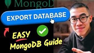 How to EXPORT MongoDB DATABASE (Step by Step)