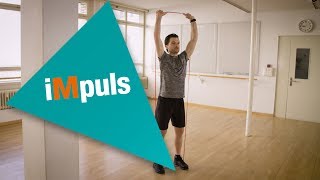 iMpuls: squat to shoulder press con powerband