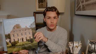 ✨ Softly Spoken ASMR | Leafing Through a Book on English Houses in the Cotswolds ✨ Nicolas Fairford