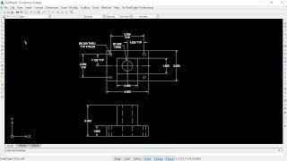 DraftSight Create Circular Pattern - Part 1