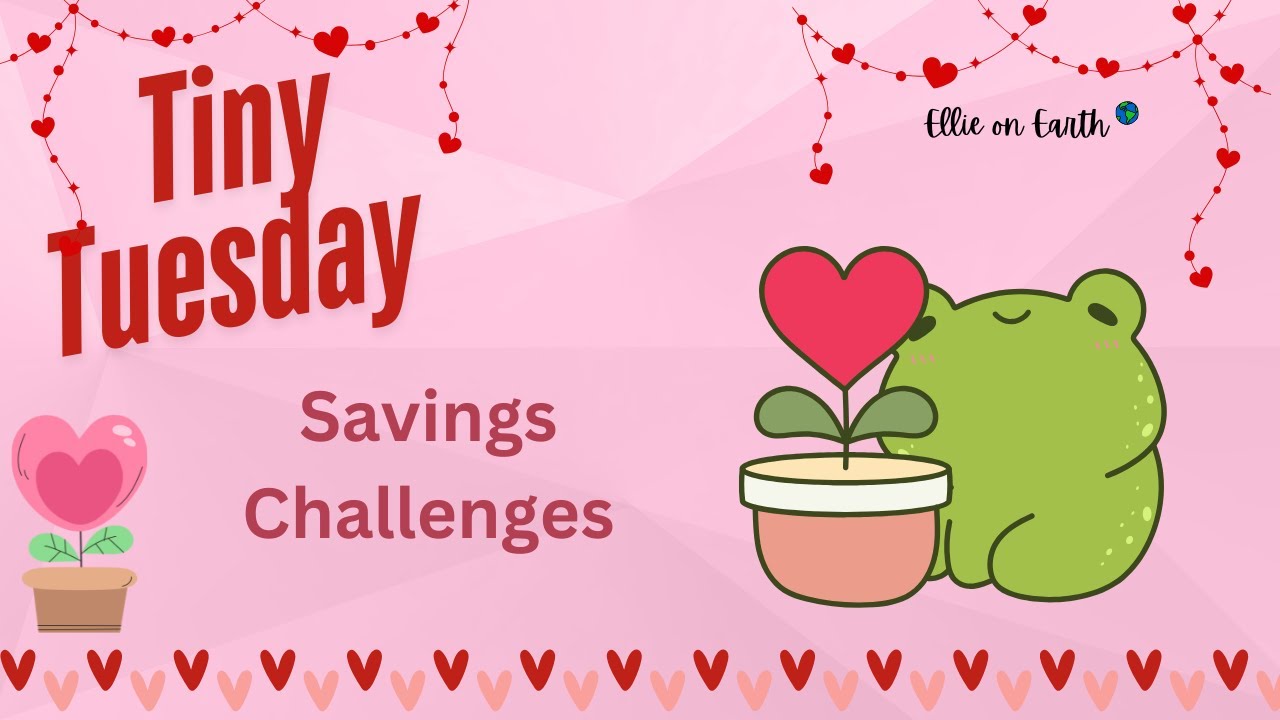 Tiny Tuesday Savings Challenges Happy Mail Youtube
