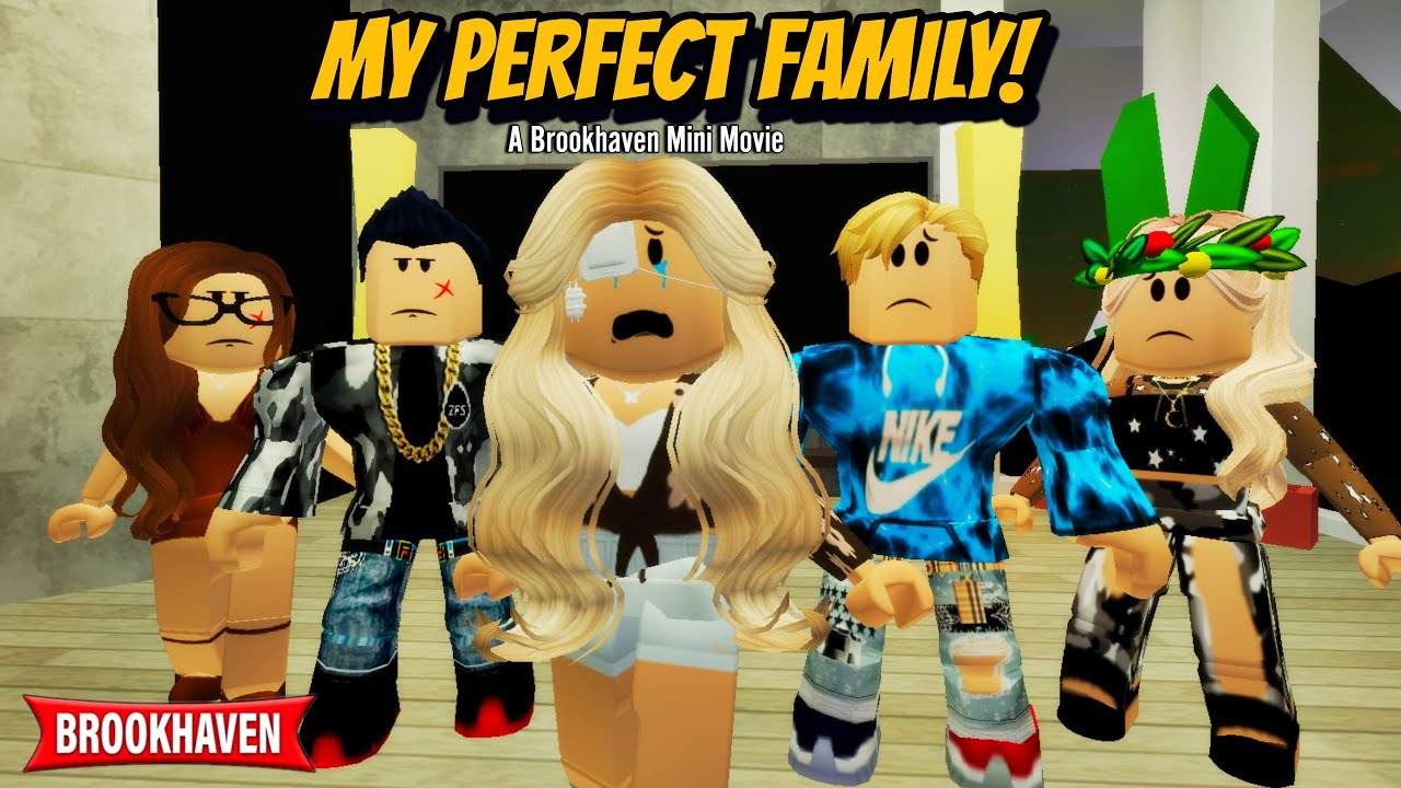 MY PERFECT FAMILY!!! | BROOKHAVEN MOVIE VOICED | (CoxoSparkle) - YouTube