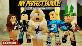 MY PERFECT FAMILY!!! | BROOKHAVEN MOVIE VOICED | (CoxoSparkle)