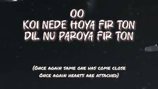 In Love Again (Lyrical video with English translation) - Harman Hundal | GB