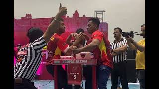 Tawheed Shaikh vs Siddhant Kathuria full ArmWrestling match #armwrestling #gwalior #sportsbetting