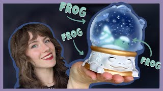 I Made a Frog Snow Globe