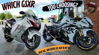 2022 Suzuki GSX-13000R Hayabusa First Ride | Real World Review | Busa 1300R  vs GSX-R1000R