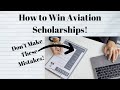 Win Aviation Scholarships With These Application Tips, Tricks, and Hints - Flight Training Money!