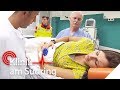 Crash mit Rettungswagen - Frau spürt ihr Baby nicht mehr | Klinik am Südring | SAT.1 TV