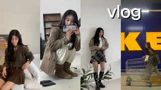 vlog | 피팅모델브이로그 | 주5일 쇼핑몰촬영하는 일상 👗👚🧣