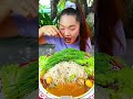 ม้วนเส้นคำใหญ่ ซดแซ่บๆ 2 แม่น้องยูทูป อิหล่าพากิน mukbang thaifood