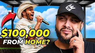 How Rapper LaRussell Made $100,000 From His BACKYARD!