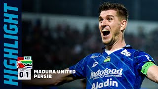 Gol Semata Wayang Kapten Nick Bungkus 3️⃣ Poin di Madura 🔥 | Match Highlight Madura United vs PERSIB