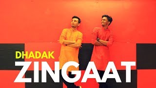 Zingaat - Dhadak | Easy Bollywood Dance Steps (2021) | Jahnvi Kapoor - Chirag Bhatt Choreography
