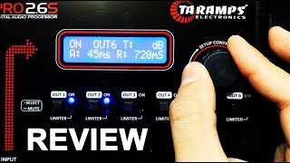 REVIEW Processador Taramps PRO 2.6S Digital - 6 Vias - 24db 8ª