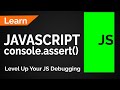 JavaScript Debug using console.assert() method #javascript #interview  #coding #vscode #trending