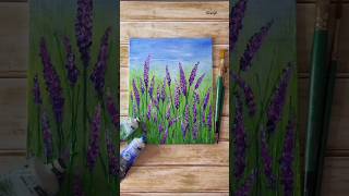 Lavender Flower Painting | Nature Painting | Fevicryl Hobby Ideas India