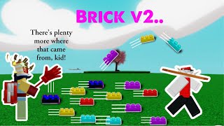 I got Brick V2…. | Roblox Slap Battles