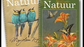 Bekijk de Marjolein Kruijt Natuur Agenda 2014 - Nature Diary 2014