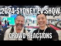 2024 Sydney International EV AutoShow Day 2 Crowd Reactions & Vox Pops