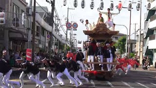 令和4年(2022)7月17日 加美正覚寺だんじり祭 本宮午後曳行