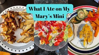 WHAT I ATE ON MY MARY'S MINI//POTATO RESET//STARCH SOLUTION//WEIGHT LOSS