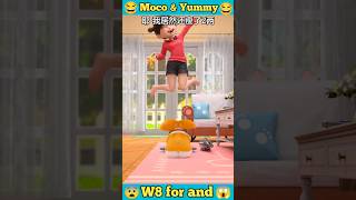 Moco and Yummy fanny video 😂 Yummy যখন মারাত্মক ভাবে ওজন মাপে 😂😂🤣#shorts