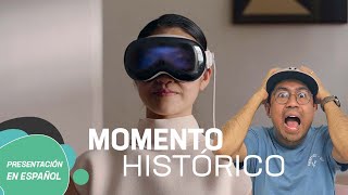 Apple CAMBIA LA HISTORIA con los nuevos Vision Pro en WWDC 2023 | Presentación en español