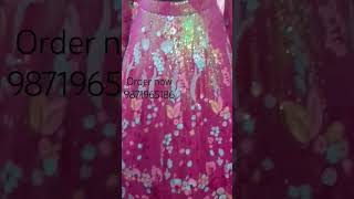 order now lehenga choli katran market Mangol puri new Delhi 💝#fashion #katranmarket #viral #shorts