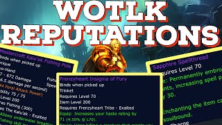 ULTIMATE WOTLK Classic Reputation Guide