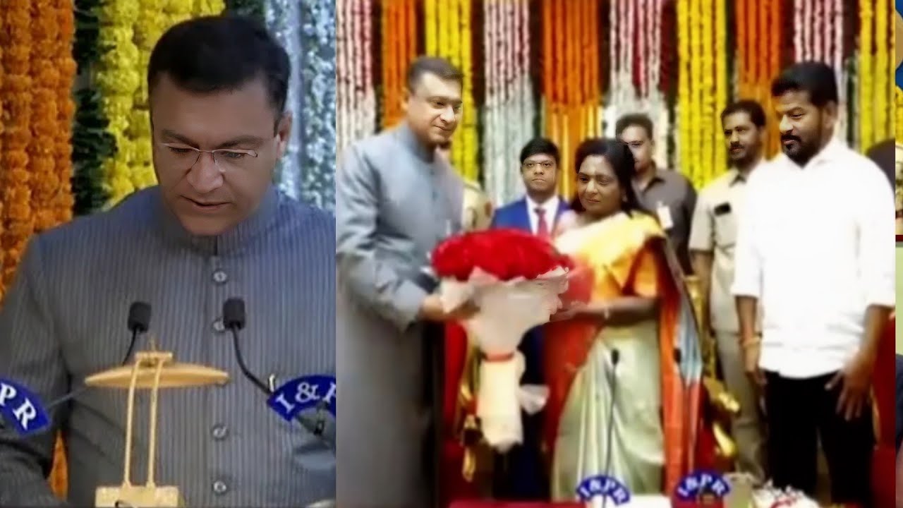 Akbaruddin Owaisi Takes Oath As Pro-tem Speaker Of Telangana ...