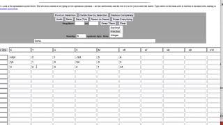 Using the Pivot Calculator on a Simplex Tableau