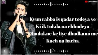 Kyun Rabba Lyrics Song - Armaan Malik | Amaal Mallik | Badla | Amitabh Bachchan | Taapsee Pannu