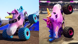 SPARKLE SMASH Monster Truck CRAZY FREESTYLE MOMENTS!