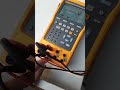 how to loop check temperature element rtd pt100 by the multifunction calibrator 754