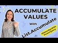 Accumulating Values With List.Accumulate - #SaturdayWithPowerQuery
