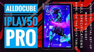 New Alldocube iplay 50 Pro Unboxing and Initial Set-up