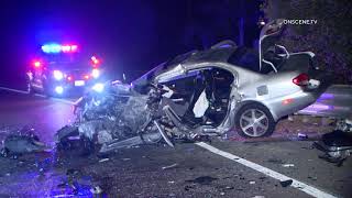 Raw Video: Suspected Drunken Driver Arrested After Fatal Head-On Crash