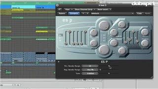 Logic Pro Tutorial: Filter Sweeps + Transition Effects Using ES P Synthesizer w/ Matt Shadetek