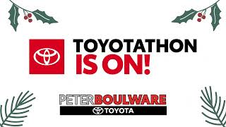 Toyotathon is ON at Peter Boulware Toyota