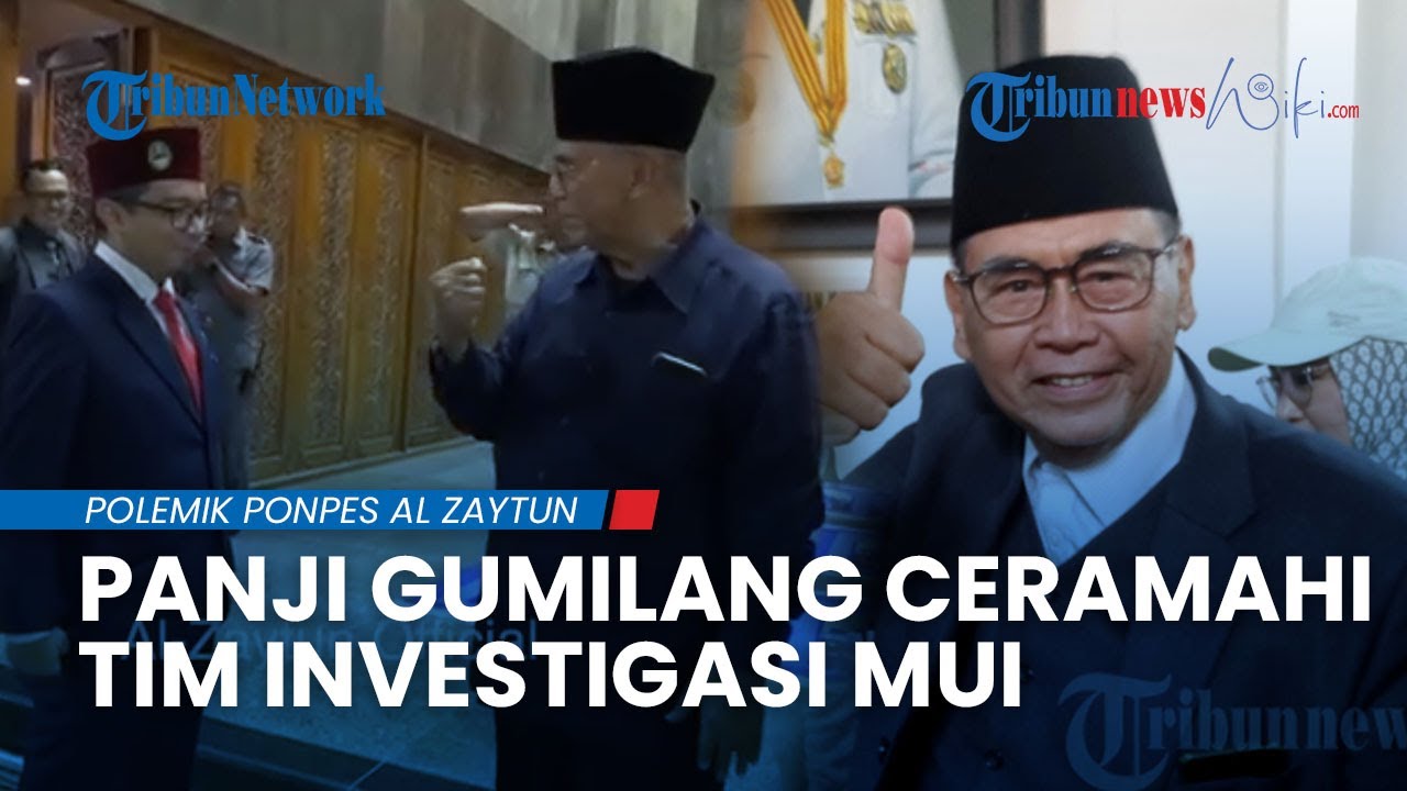 Detik-detik Pimpinan Al Zaytun Panji Gumilang Ceramahi Tim Investigasi ...