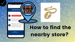 How to find the nearby store on Tchibo?