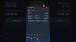 70$ Profit💸 in binance futures trading live #shorts