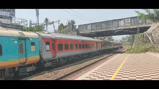 Thiruvananthapuram-New Delhi Kerala express....../#indianrailways #subscribe