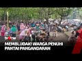 Libur Panjang Akhir Pekan, Pantai Pangandaran Diserbu Wisatawan | Kabar Siang tvOne