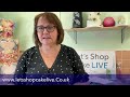 Let’s shop cake live with Tracey Mann 11th March 2023