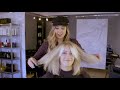 textured lob haircut tutorial the carly cut