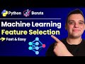 Easy Feature Selection for Machine Learning with Boruta (Python Tutorial)